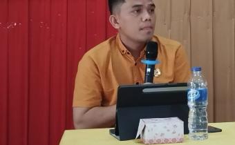 Anggota Bawaslu Labuhanbatu Khairul Nai Hasibuan ST.C.Med selaku Koordinator Divisi Pencegahan, Partisipasi Masyarakat dan Humas